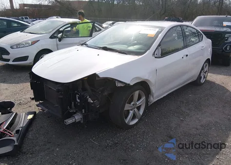 2013 Dodge Dart Gt из США, поврежденный, VIN 1C3CDFCB1DD325857